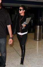 SELENA GOMEZ at LAX Airport in Los Angeles 05/05/2015