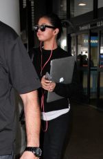 SELENA GOMEZ at LAX Airport in Los Angeles 05/05/2015