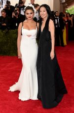 SELENA GOMEZ at MET Gala 2015 in New York