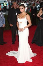 SELENA GOMEZ at MET Gala 2015 in New York