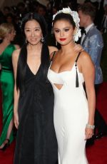 SELENA GOMEZ at MET Gala 2015 in New York
