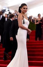 SELENA GOMEZ at MET Gala 2015 in New York