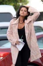 SELENA GOMEZ on the Set of The Big Short in New Orleans