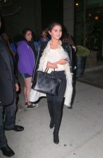SELENA GOMEZ Out for Dinner in New York 05/03/2015