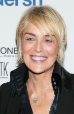 SHARON STONE at 2015 Gersh Upfronts Party in New York