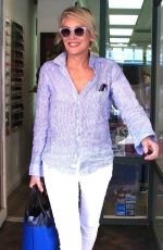 SHARON STONE Leaves a Nails & Spa in Beverly Hills