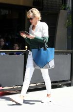 SHARON STONE Out Shopping in Los Angeles 0418/2015