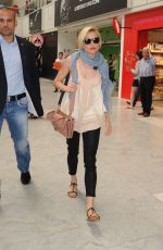 SIENNA MILLER at Airport in Nice 05/25/2015