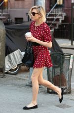SIENNA MILLER in Out in New York 05/04/2015