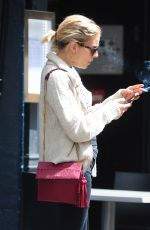 SIENNA MILLER Out and About in London 05/28/2015