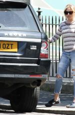 SIENNA MILLER Out in Notting Hill 05/26/2015