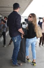 SOFIA VERGAR at LAX Airport in Los Angeles 05/06/2015