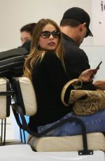 SOFIA VERGARA at LAX Airport in Los Angeles 05/06/2015