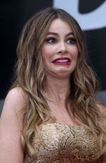 SOFIA VERGARA Honored with a Star on the Hollywood Walk of Fame in Los Angeles