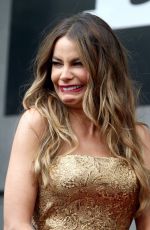 SOFIA VERGARA Honored with a Star on the Hollywood Walk of Fame in Los Angeles
