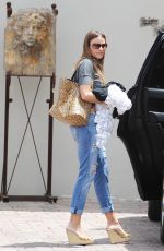 SOFIA VERGARA in Ripped Jeans Out in Beverly Hills 05/11/2015