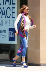 SOFIA VERGARA Ou and About in West Hollywood 05/27/2015