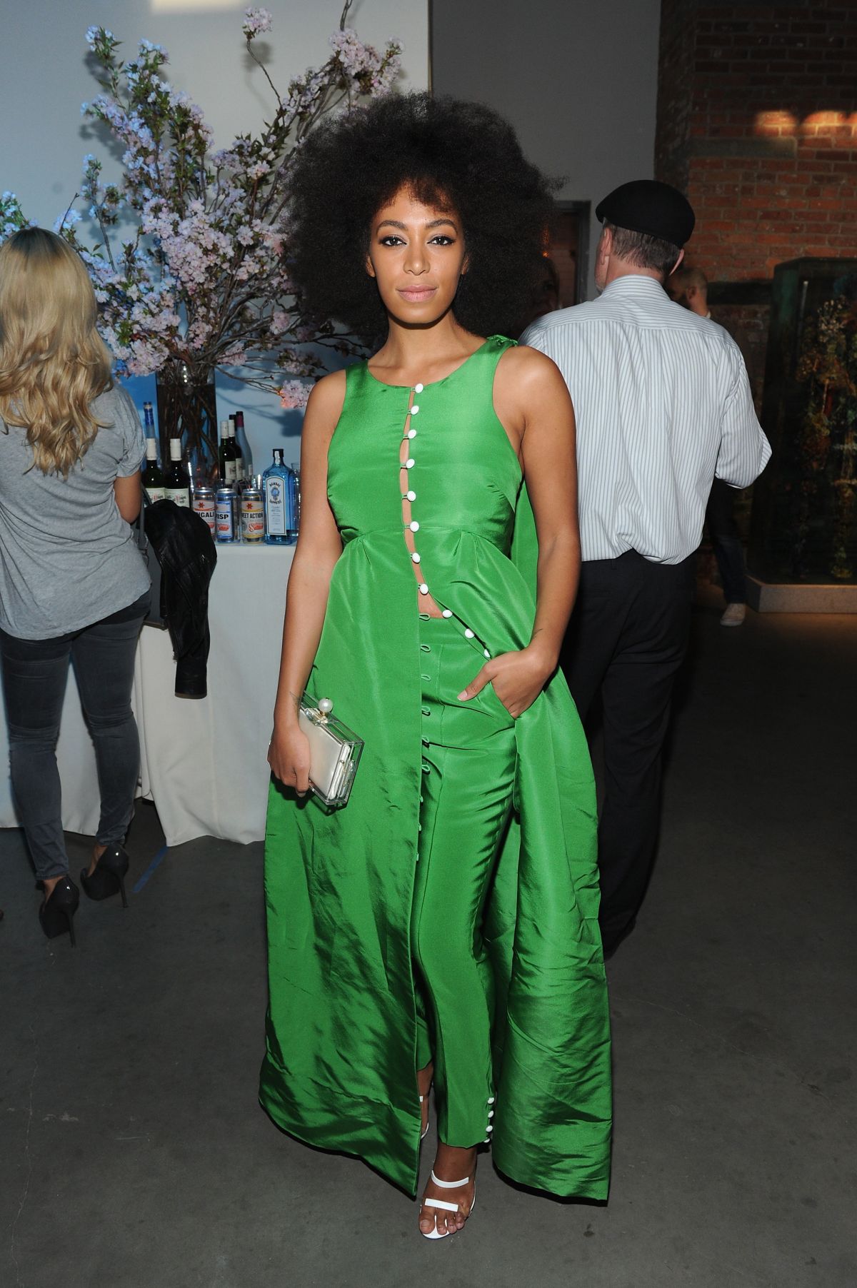 SOLANGE KNOWLES at Pioneer Works 2nd Annual Village Fete in New York ...