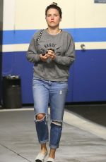 SOPHIA BUSH in Ripped Jeans Out and About in Beverly Hills 05/18/2015