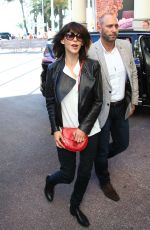 SOPHIE MARCEAU at Airport in Nice