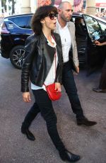 SOPHIE MARCEAU at Airport in Nice