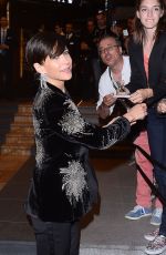 SOPHIE MARCEAU Leaves Marriott Hotel in Cannes 05/16/2015