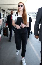 SOPHIE TURNER at Los Angeles International Airport 05/28/2015