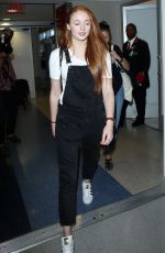 SOPHIE TURNER at Los Angeles International Airport 05/28/2015