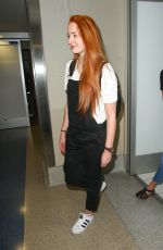 SOPHIE TURNER at Los Angeles International Airport 05/28/2015
