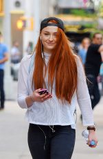 SOPHIE TURNER Out and About in Manhattan 05/03/2015