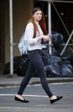 SOPHIE TURNER Out and About in Manhattan 05/03/2015