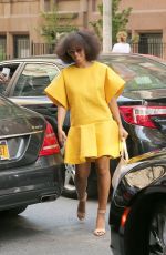 SPLANGE KNOWLES Out and About in New York 05/03/2015