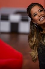 SYLVIE VAN DER VAART on the Set of Let