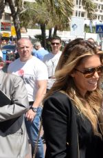 SYLVIE VAN DER VAART Out and About in Cannes 05/21/2015