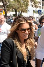 SYLVIE VAN DER VAART Out and About in Cannes 05/21/2015