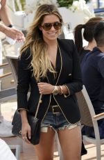 SYLVIE VAN DER VAART Out and About in Cannes 05/21/2015