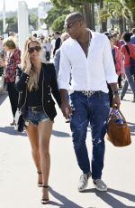 SYLVIE VAN DER VAART Out and About in Cannes 05/21/2015