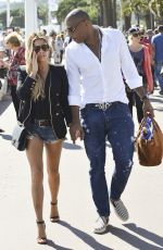 SYLVIE VAN DER VAART Out and About in Cannes 05/21/2015