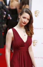 TALULAH RILEY at BAFTA 2015 Awards in London