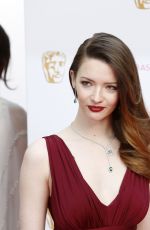 TALULAH RILEY at BAFTA 2015 Awards in London