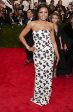 TARAJI P. HENSON at MET Gala 2015 in New York