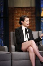 TATIANA MASLANY at Late Night with Seth Meyers