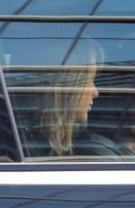 TAYLOR SWIFT and Calvin Harris Leaving Her Home in Los Angeles