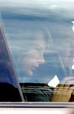 TAYLOR SWIFT and Calvin Harris Leaving Her Home in Los Angeles