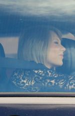 TAYLOR SWIFT and Calvin Harris Leaving Her Home in Los Angeles