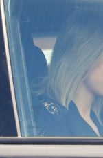 TAYLOR SWIFT and Calvin Harris Leaving Her Home in Los Angeles