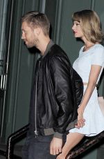 TAYLOR SWIFT and Calvin Harris Night Out in New York 05/26/2015