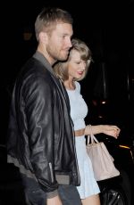 TAYLOR SWIFT and Calvin Harris Night Out in New York 05/26/2015