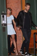 TAYLOR SWIFT and Calvin Harris Night Out in New York 05/26/2015