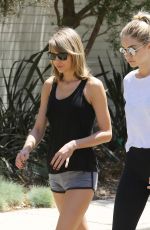 TAYLOR SWIFT and GIGI HADID Out for a Walk in Beverly Hills